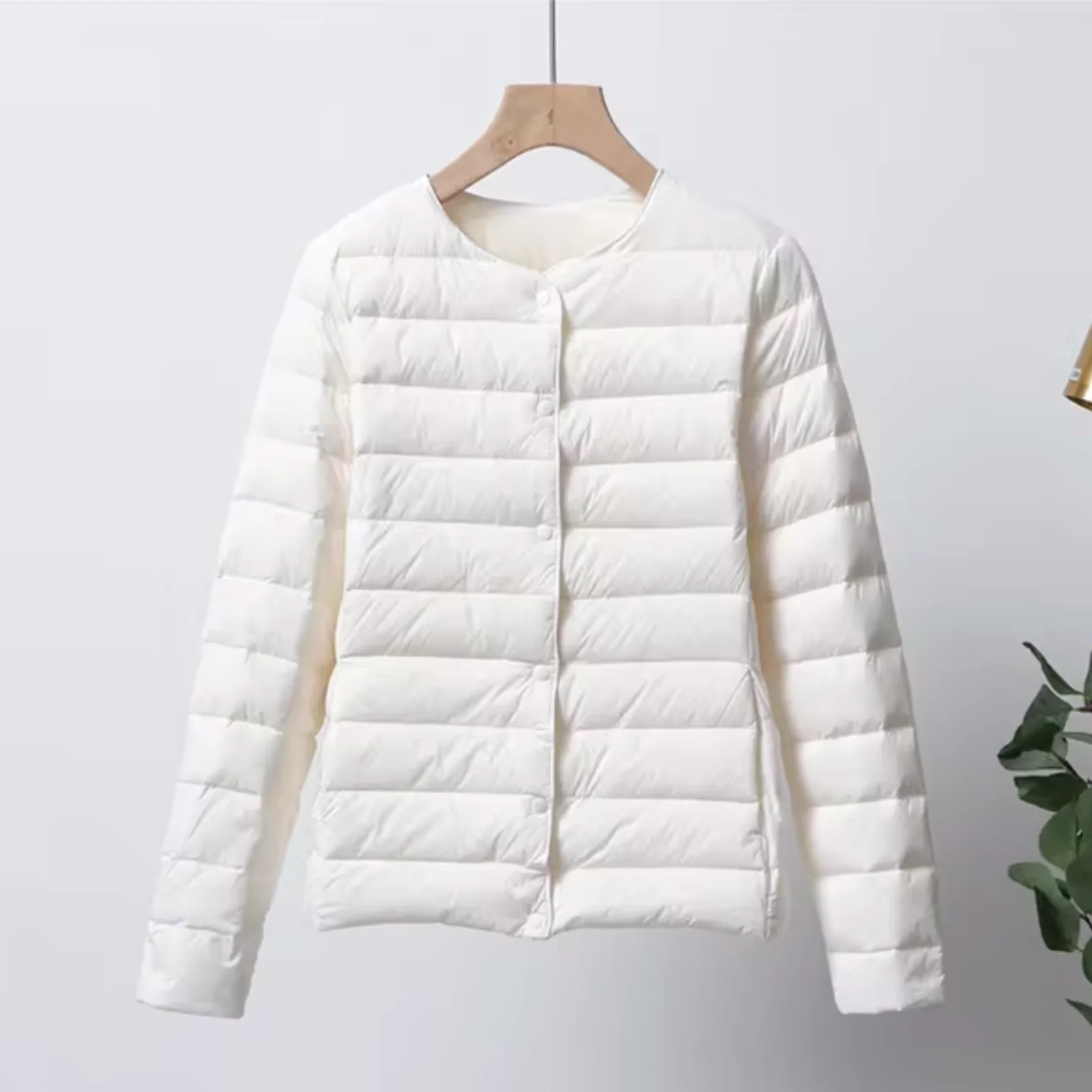 Ultrad��nne Daunenjacke f��r Damen �C Leicht & Warm