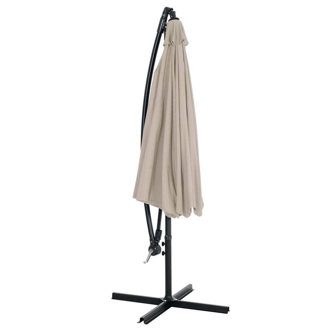 Grote 3m Banana Parasol �C Grote Patio Parasol met Verwijderbare Arm
