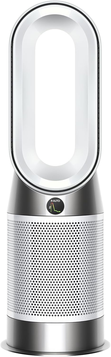 Purifier Hot+Cool™ Gen1 HP10 Luftreiniger und Heizventilator – Luftreinigung, Heiz- und Kühlfunktion (Silber) Ventilator, Luftreiniger + Heizlüfter