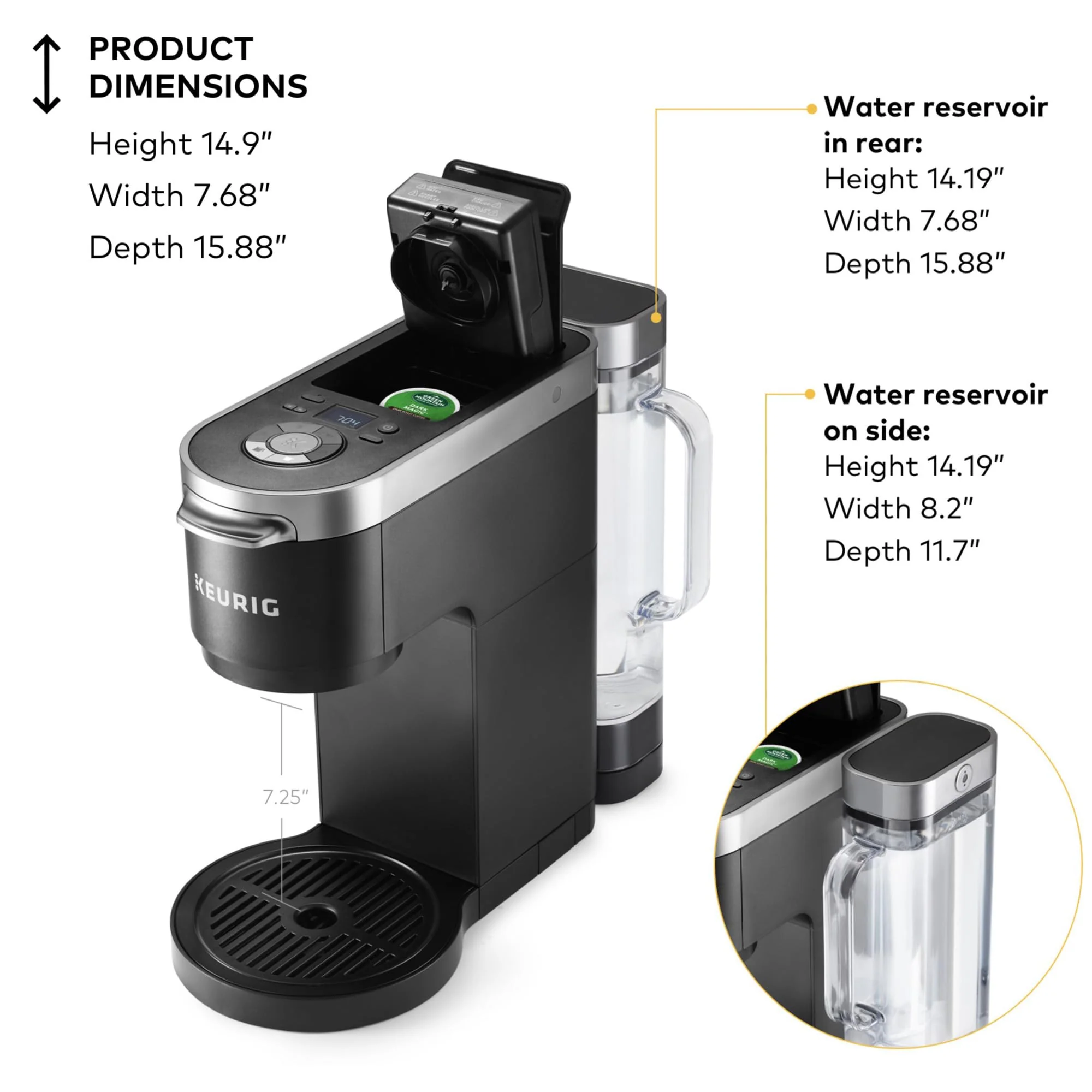 Keurig K-Duo Plus Single Serve & Carafe Coffee Maker
