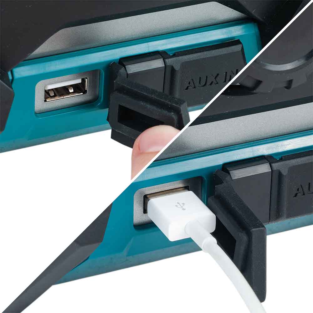 2025 Makita GRM02 Draadloze Radio met Bluetooth 40V MAX XGT - Los Gereedschap