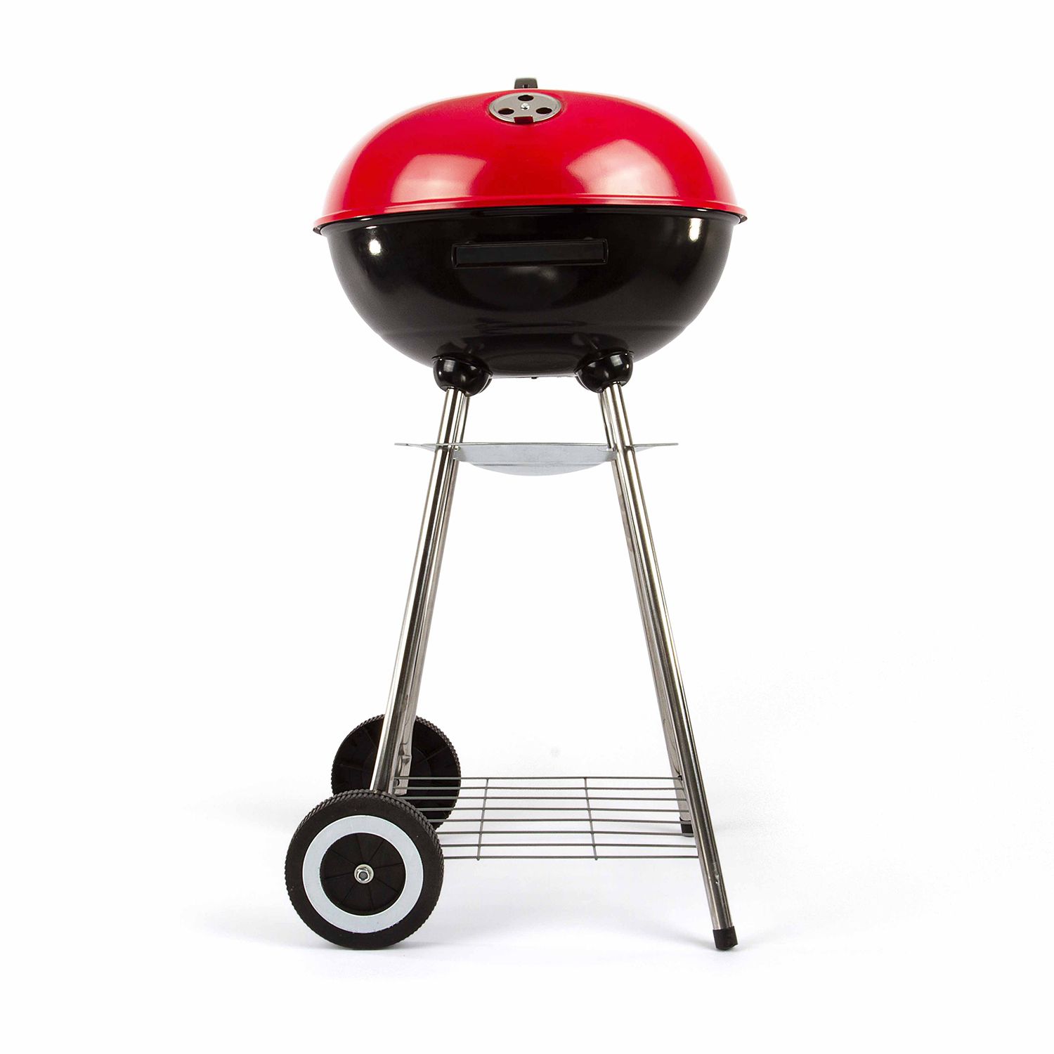 Grill węglowy Livoo 41 cm, czerwono-czarny - Doc172r