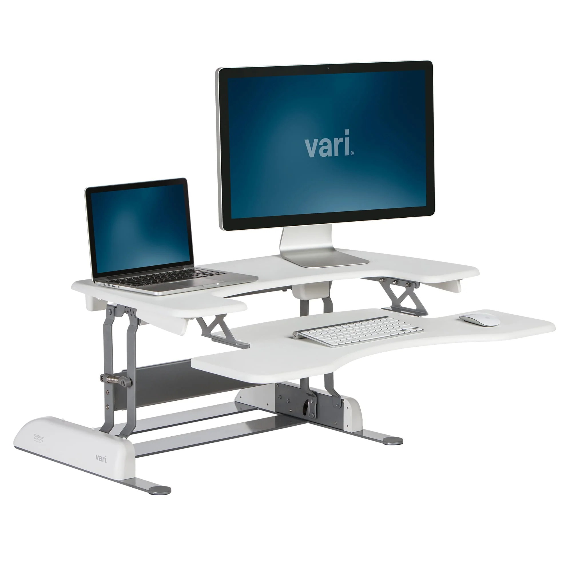 VariDesk? Pro Plus? 36 Staand Bureau-Converter voor Dubbele Monitoren �C Tweelaags Design