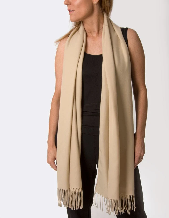 Biscuit Brown Pashmina