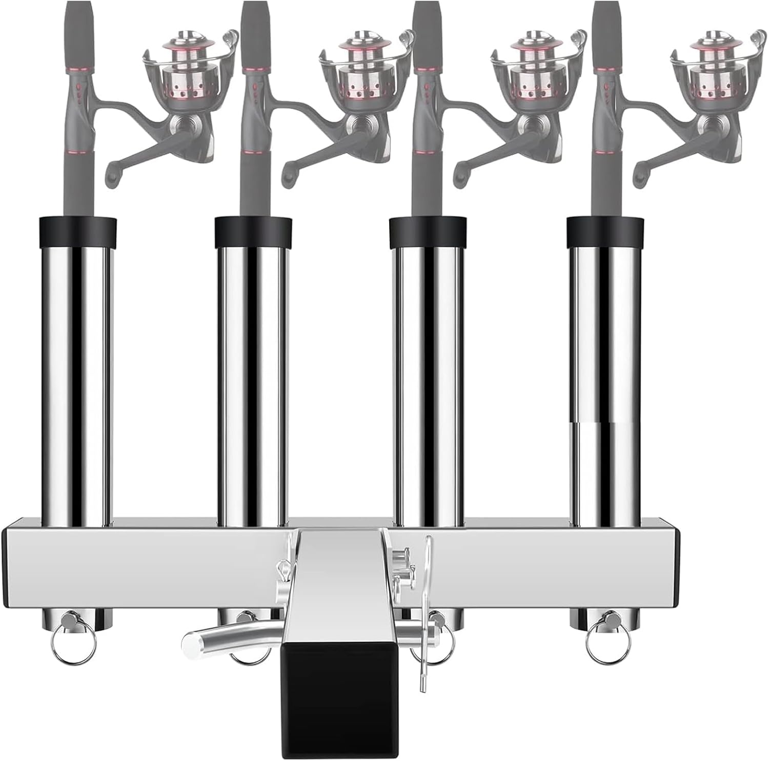 Auto Rutenhalter Halter für Angelruten für LKW Montage Edelstahl Aufbewahrung für Auto SUV Boot