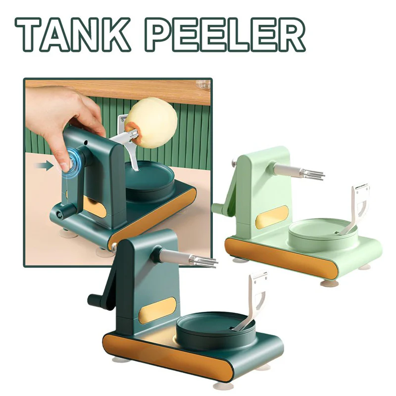 Hand Crank Apple Peeler, Slicer & Corer �?Multifunction Fruit & Vegetable Peeling Machine