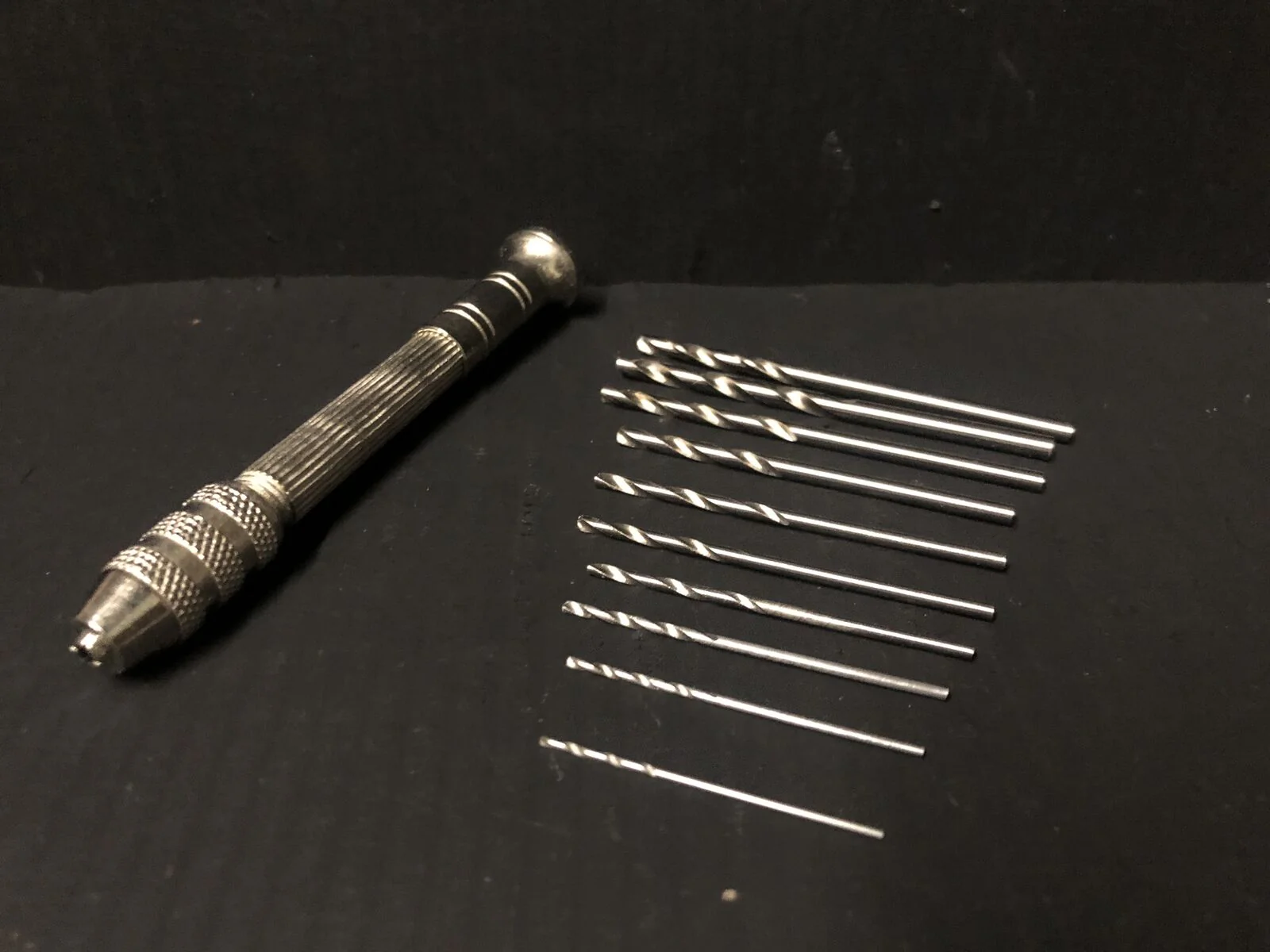 Pin Vice and Drill Holder for Railway Modelers - Includes Drill Bits & Collets