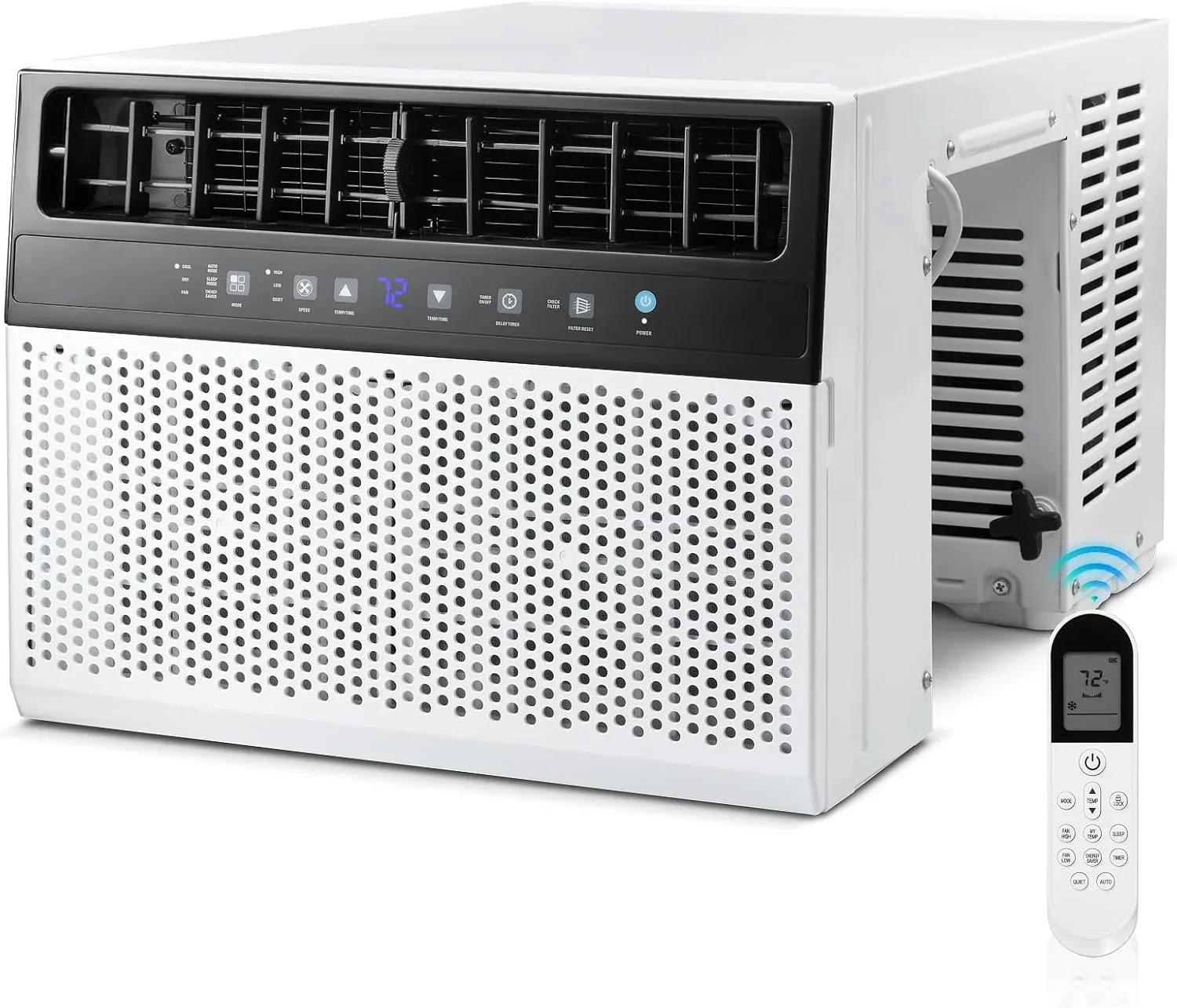 Antarctic Star 12,000 BTU U-Shaped Window Air Conditioner Unit Cools up to 550 Sq.Ft. with 6 Modes 24H Timer, Ultra Quiet Window AC Units
