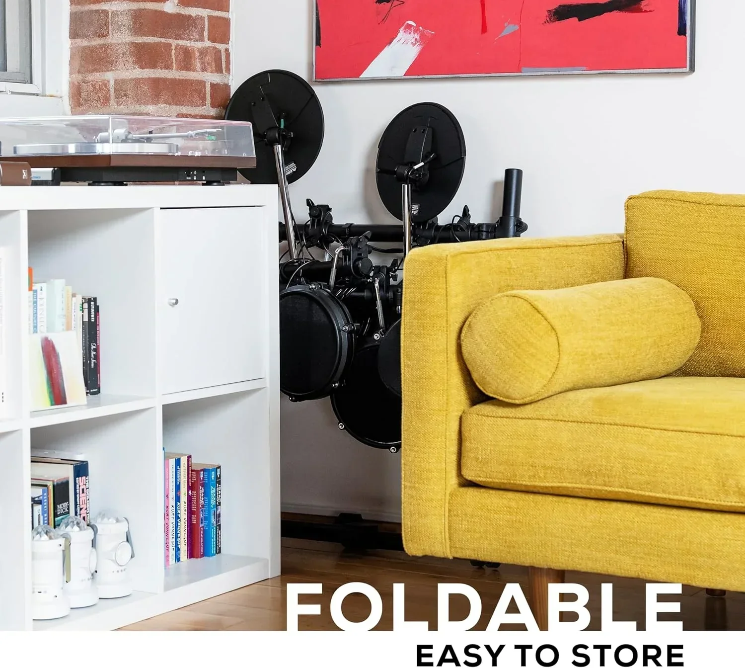 Alesis Turbo Mesh Kit - Electric Drum Set with Over 100 Sounds Mesh Drum Pad