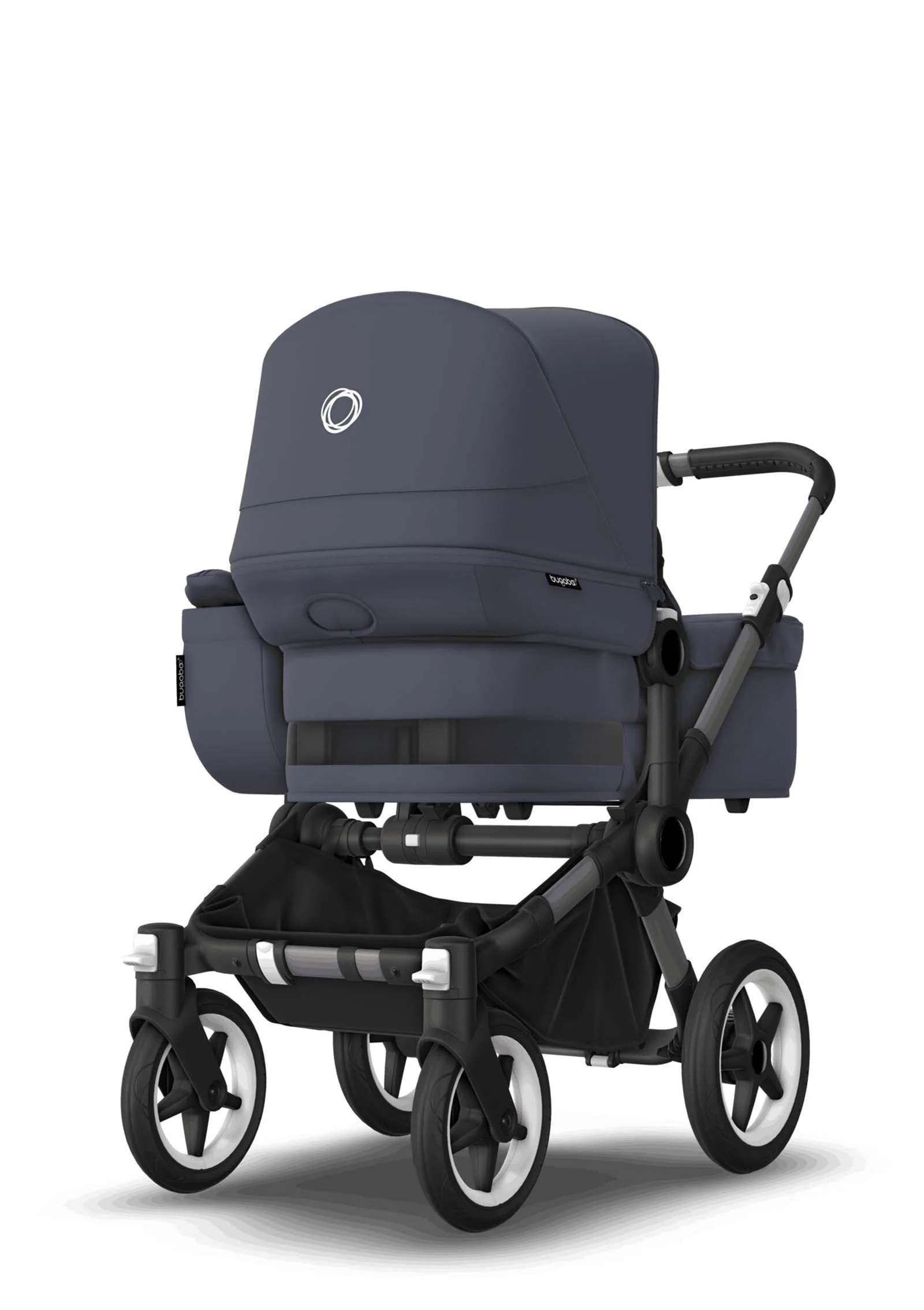Donkey 5 Mono Kinderwagen-Set Graphit / Stormblauw