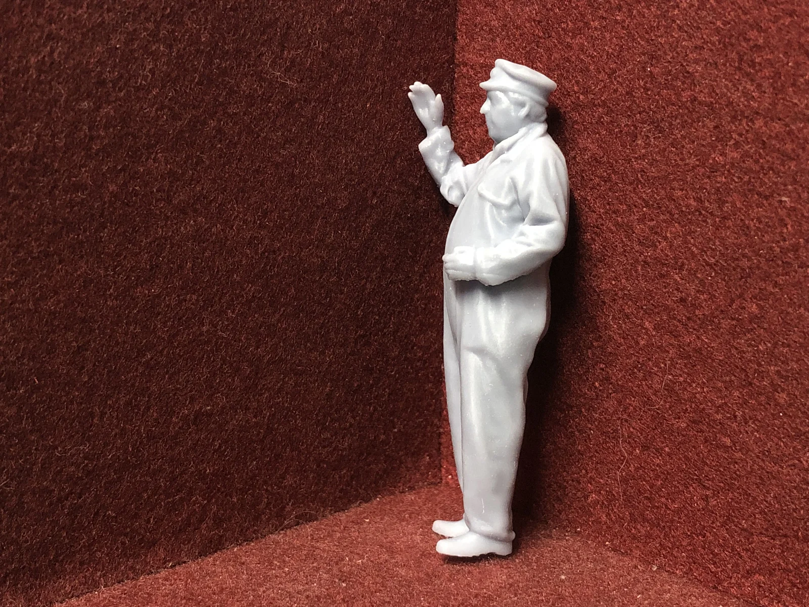 G-Scale Driver figure - 3D scan of a real person - DR009 (also GN15)