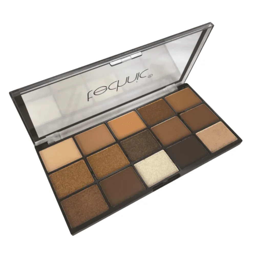 Technic Pressed Pigment Palette Boujee 20521 �?15 Bold Shades