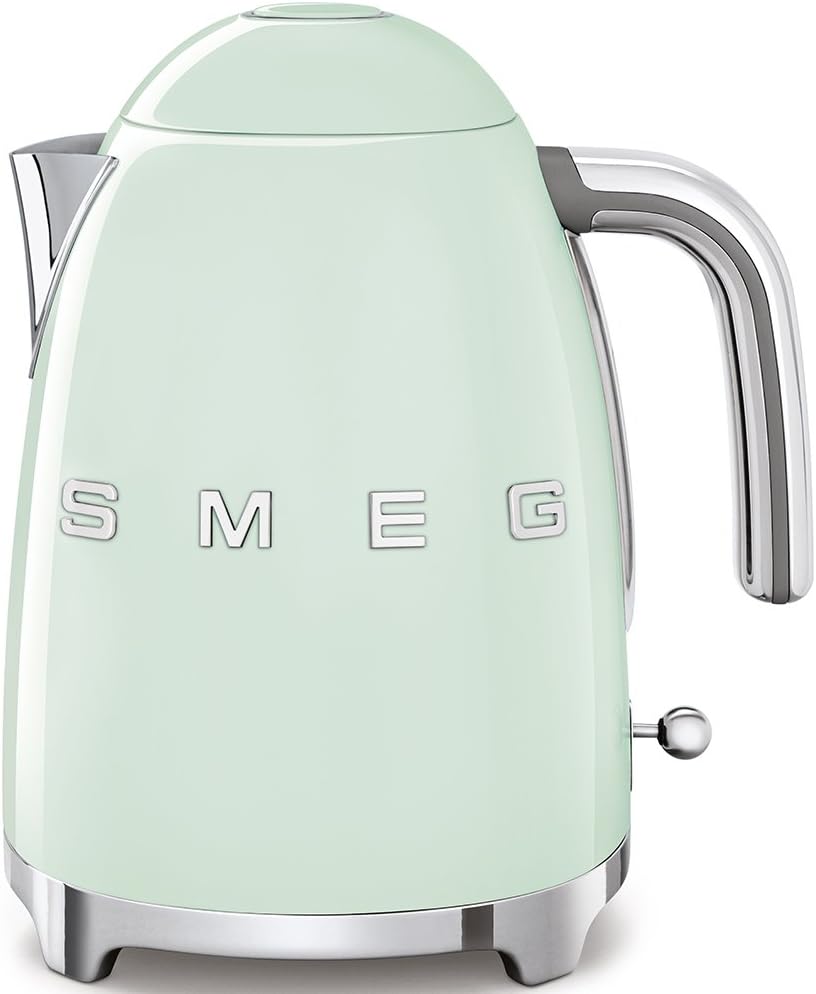 Smeg, 2x2 TSF01CREU -Toaster, 2 Schlitze für 2 Scheiben, 6 Vergoldungsniveaus, Heizfunktion, Abtau- und Bagel- Funktion, Sammelschublade, 950W, Creme