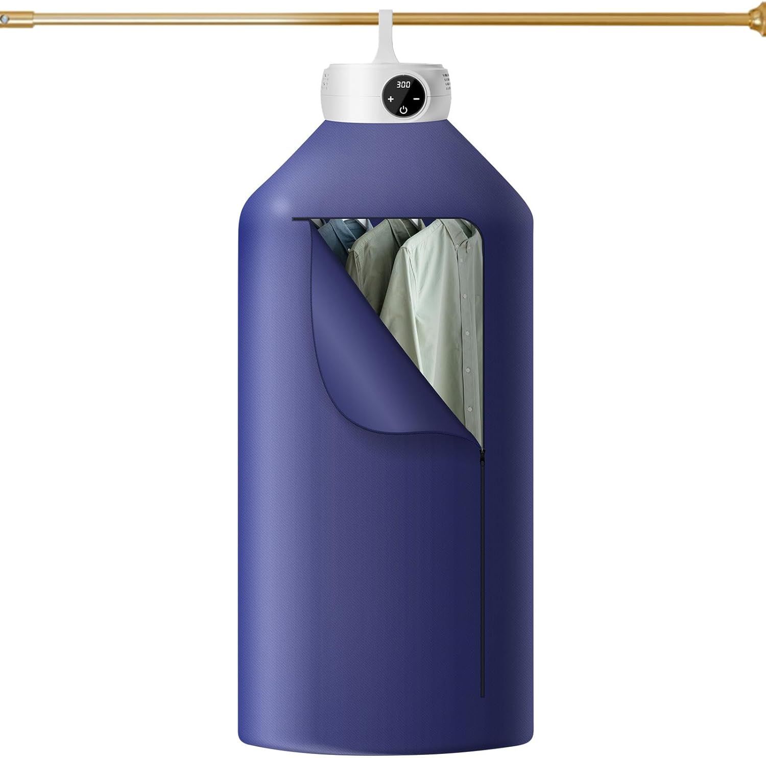 Compact 600W Portable Heat Pump Dryer with Auto Off Timer, Ideal for Travel and Small Spaces