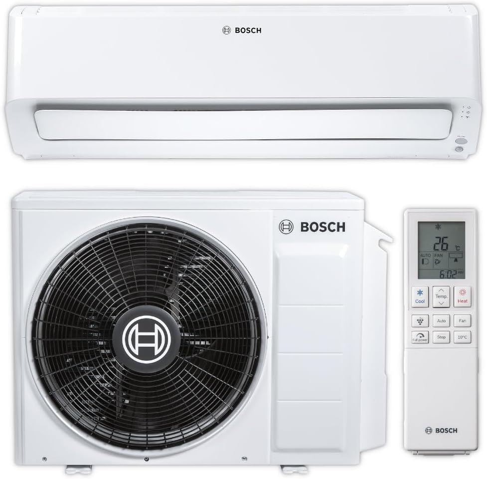 Bosch Split Klimaanlage Komplett-Set | CLC8001i 35 E | 3,5 kW | weiß | 7733701692