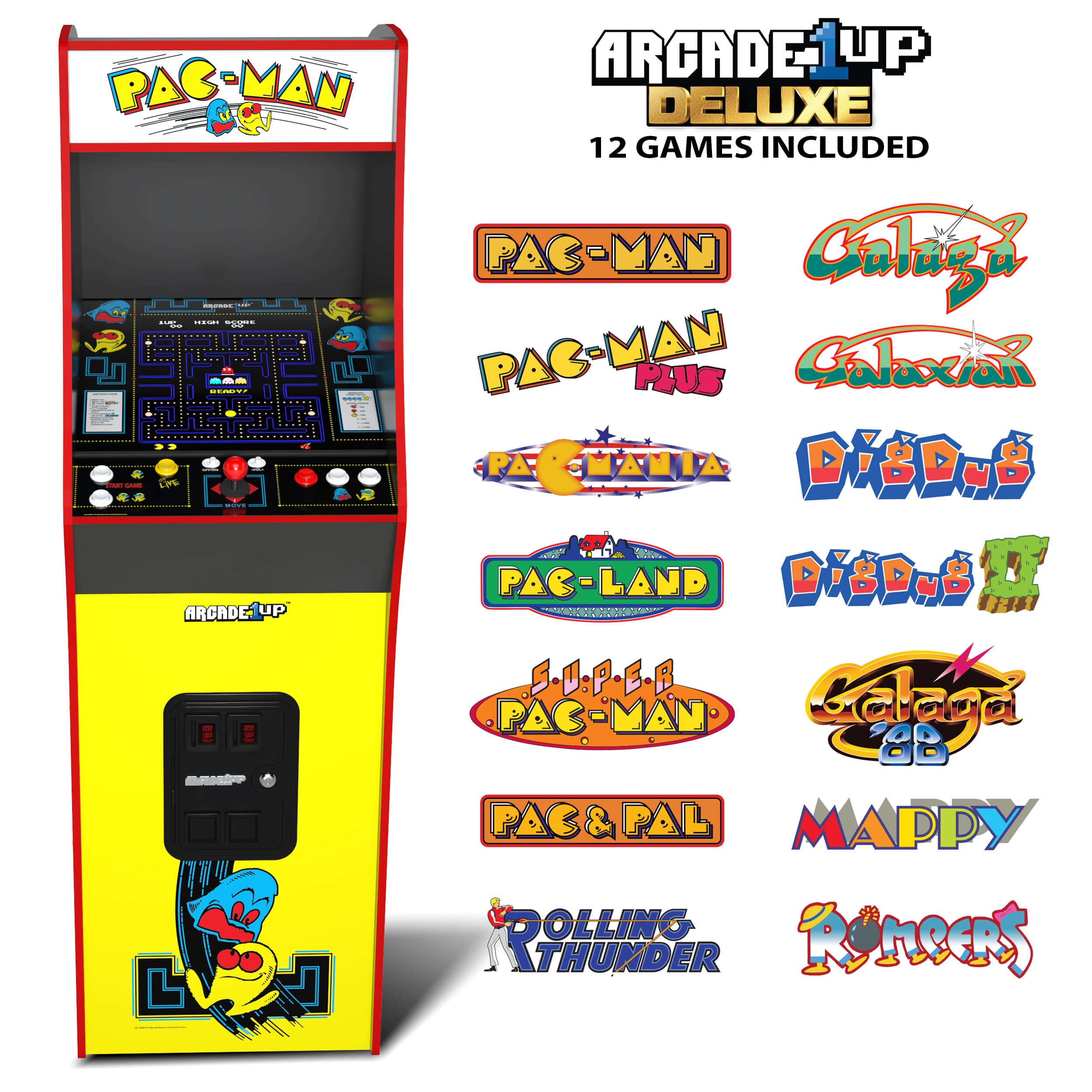 Arcade1Up Class of 81�� Deluxe Arcade Game, Blue �C Retro Gaming Console