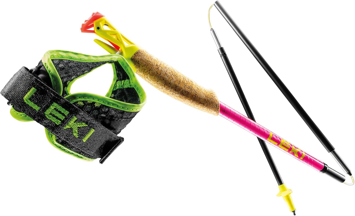 LEKI Trailrunning Stöcke Ultratrail FX.One Superlite – faltbar aus Carbon