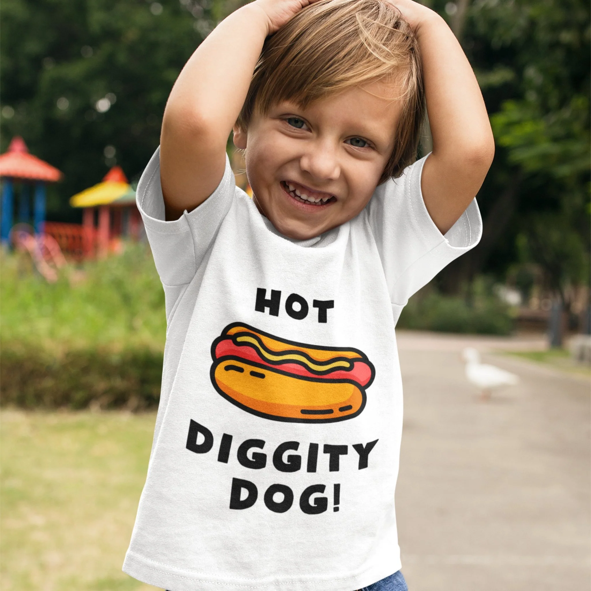 Hot Diggity Dog! Toddler Shirt