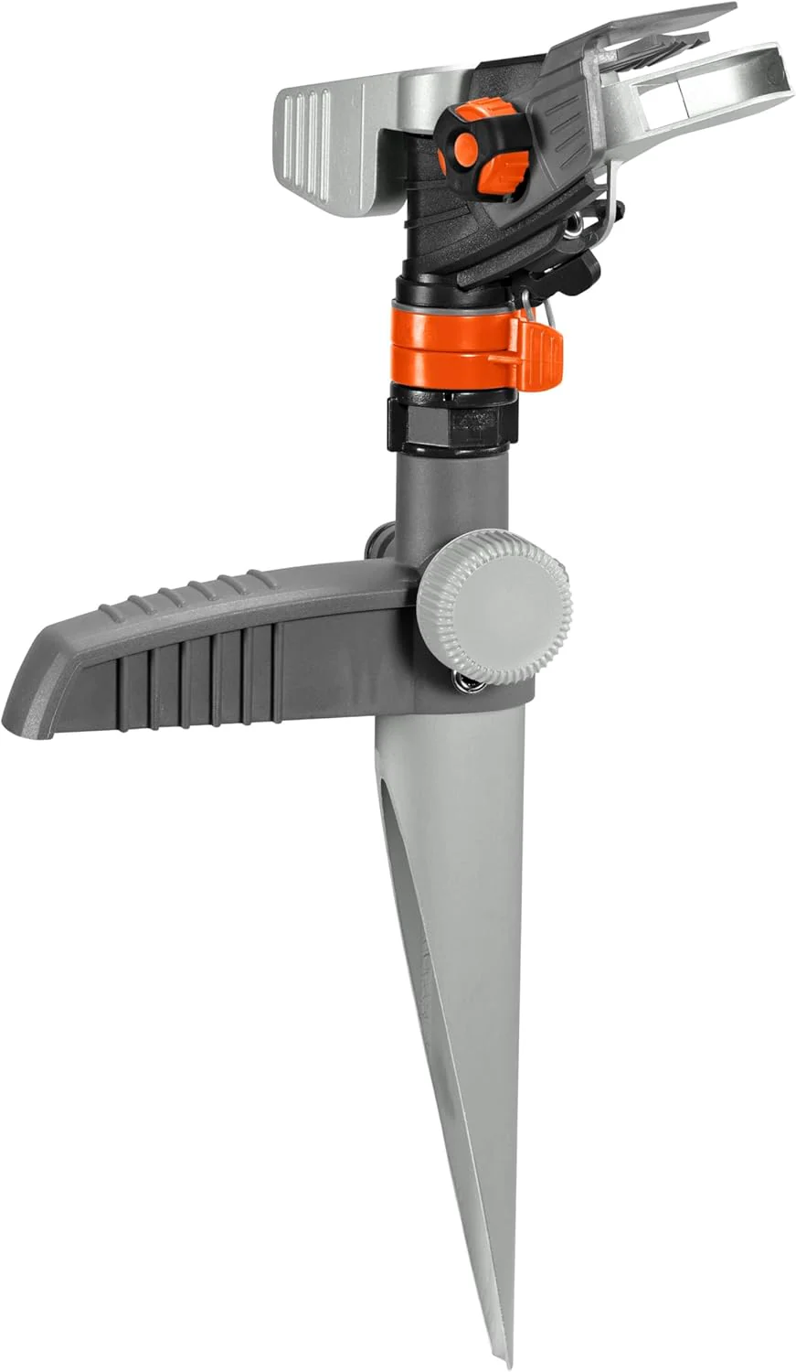 Gardena Comfort veelvlakssproeier AquaContour Automatic: vlakberegening voor de individuele besproeiing van bijna elke tuinomtrek, eenvoudig te programmeren, reikwijdte 2,5-10,5 m (8133-20)