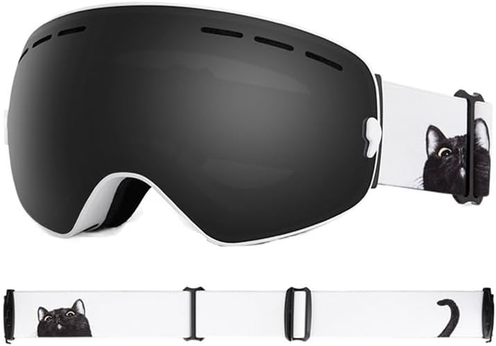 Motorradbrille zum Skifahren UV400-Schutz Skifahren Schneebrille Skibrille Herren Damen Snowboardbrille Brille Antibeschlag-Skimaske Reitbrille (Farbe: 14) (G)
