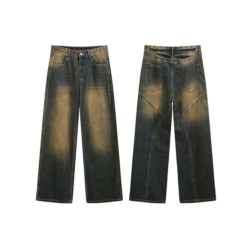 Herren Streetwear Jeans mit 3D-Schnitt