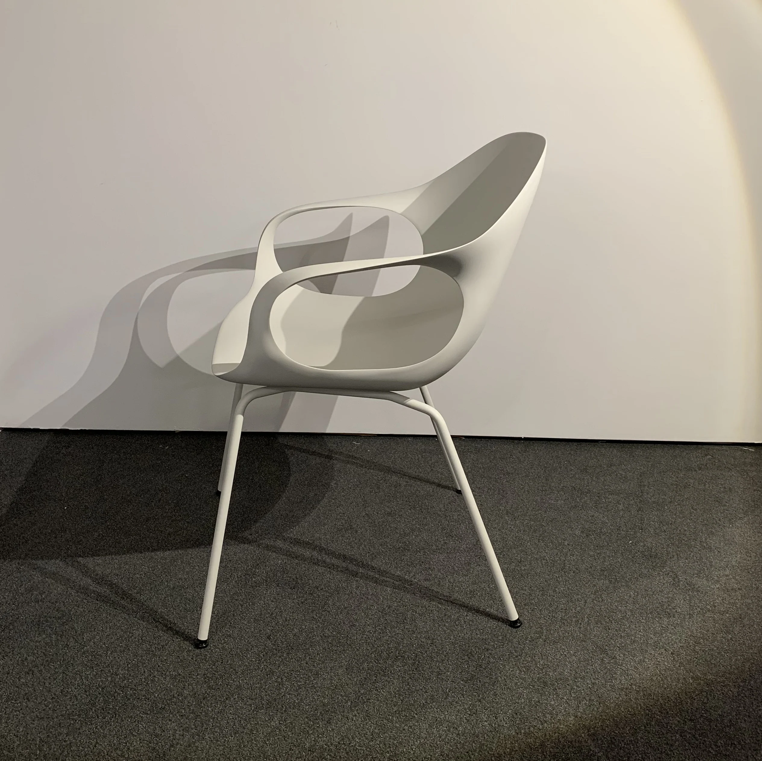 Kristalia Elephant Chair Stuhl Polyurethan wei, 4-Fu Designmbel Italienisch