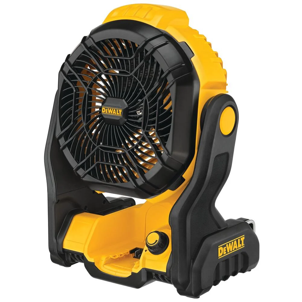 2025 Draadloze 20V MAX Ventilator voor Werkplaatsen met Variabele Snelheidsregeling, IP54 Classificatie �C Krachtige en Draagbare Koeling voor Werkruimtes
