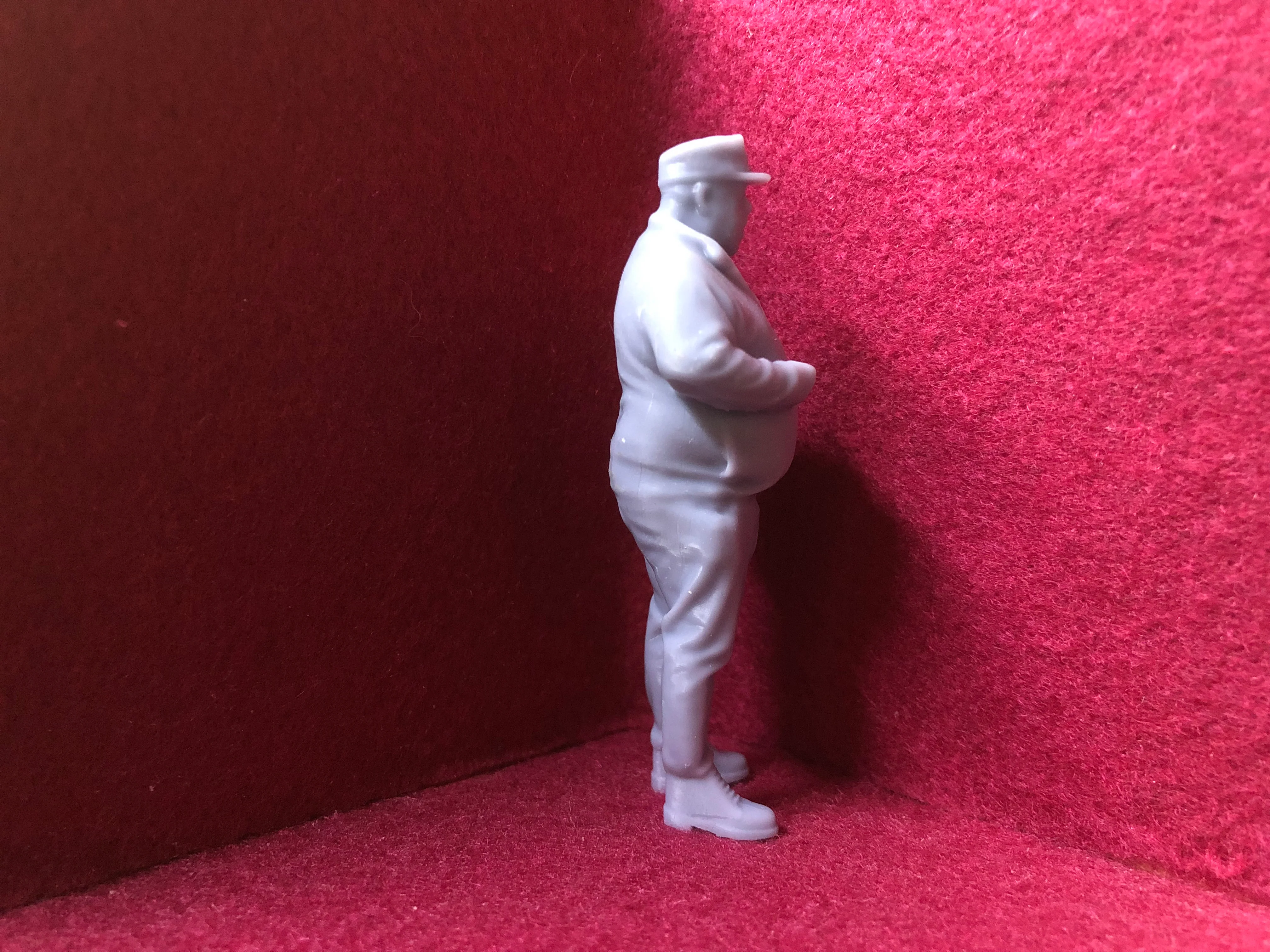 G-Scale driver figure - 3D scan of a real person - D033 (also GN15)