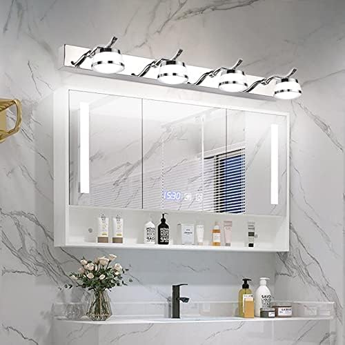 Einfaches LED-Badezimmer, kompatibel mit dekorativen Spiegeln, wasserdichte Innenraum-Waschtischleuchte, moderne Wandleuchte(12w,Warm(2700-3500K))