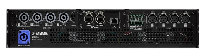 Yamaha PC-D Series Power Amplifier - PC412-D