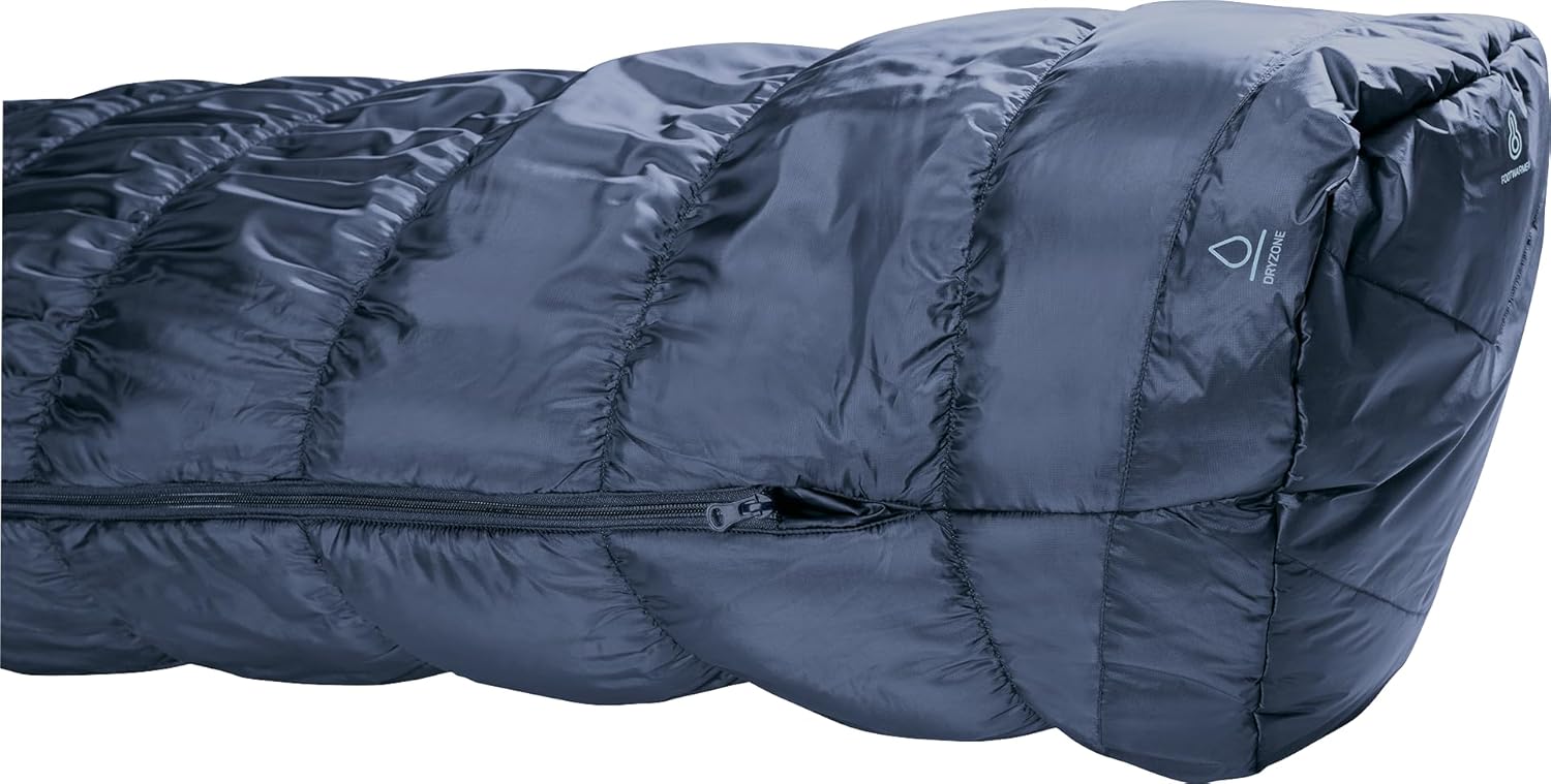 Deuter Exosphere -6C/21F Kunstfaserschlafsack (Herren bis -6°C/max. Körpergröße 185 cm/Gewicht 1,4 kg)