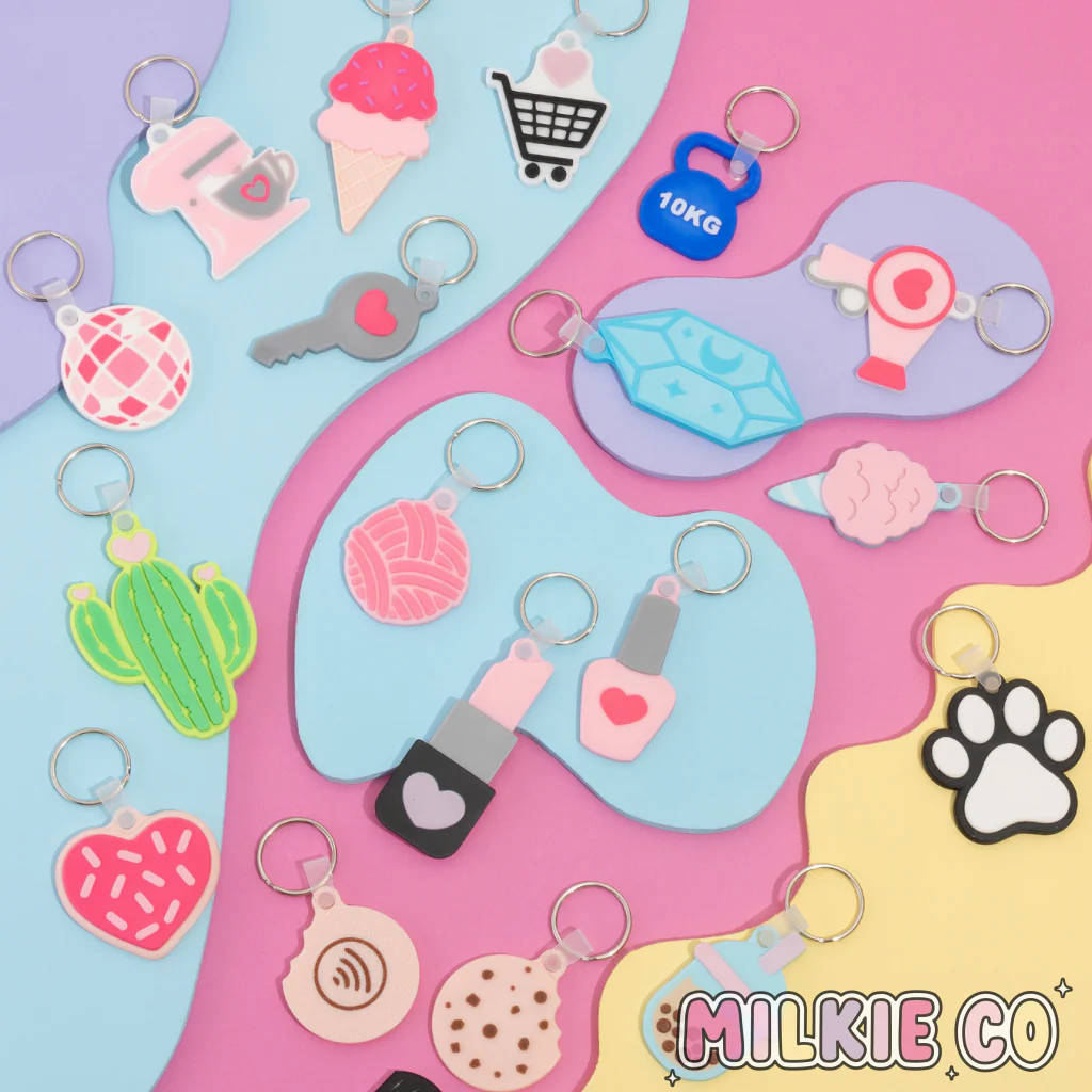 Crystal NFC Keychain