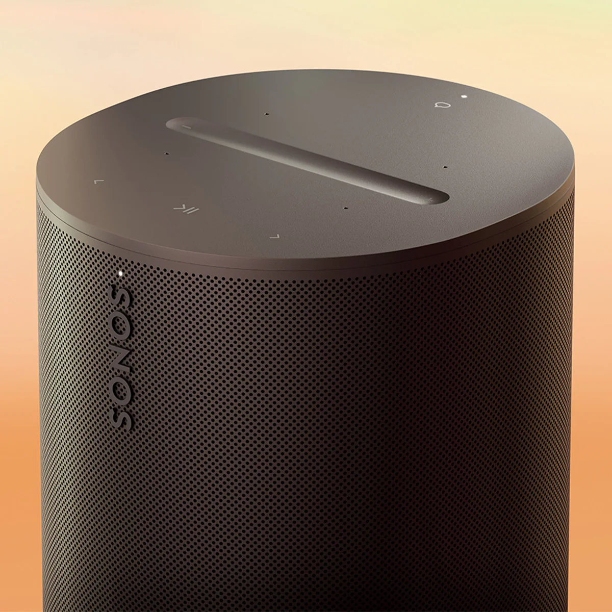 2025 Sonos Era 100 Draadloze Slimme Luidsprekers met Stembediening, Bluetooth, Trueplay Akoestische Afstemming en Ingebouwde Alexa - Paar (Zwart)