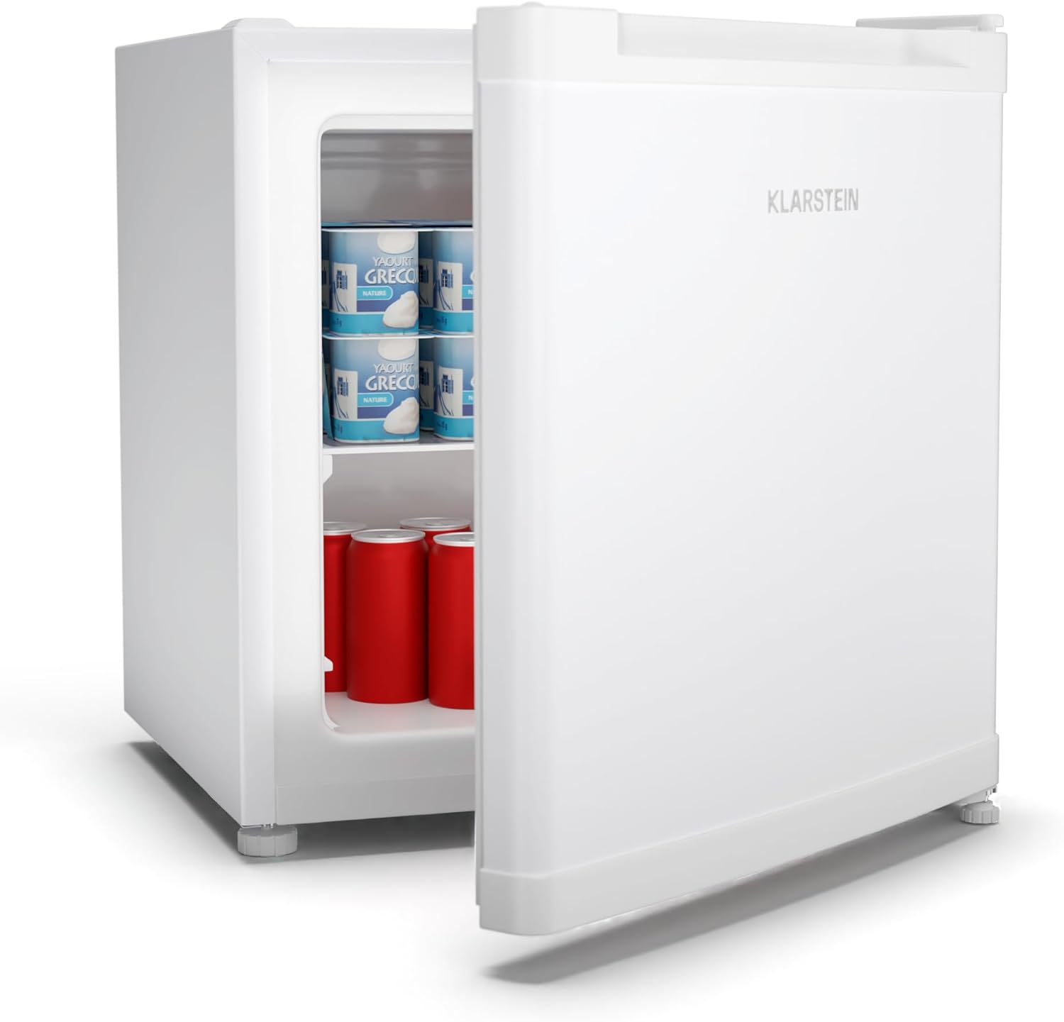 Klarstein Irene Mini-Gefrierschrank, 31L Kühl-/Gefrierkombination Mit Temperaturregelung -24 °C bis 10 °C, Energieeffizient, Leise 38 dB Für Schlafzimmer & Kleine Räume, Kompaktes Design