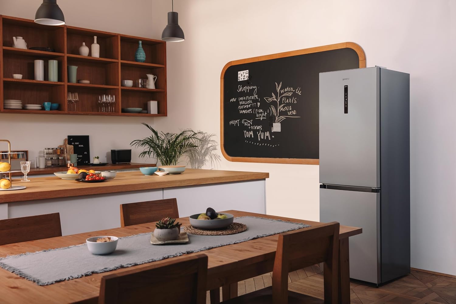 Gorenje NRK619CAXL4 Kühl-Gefrierkombination Edelstahl