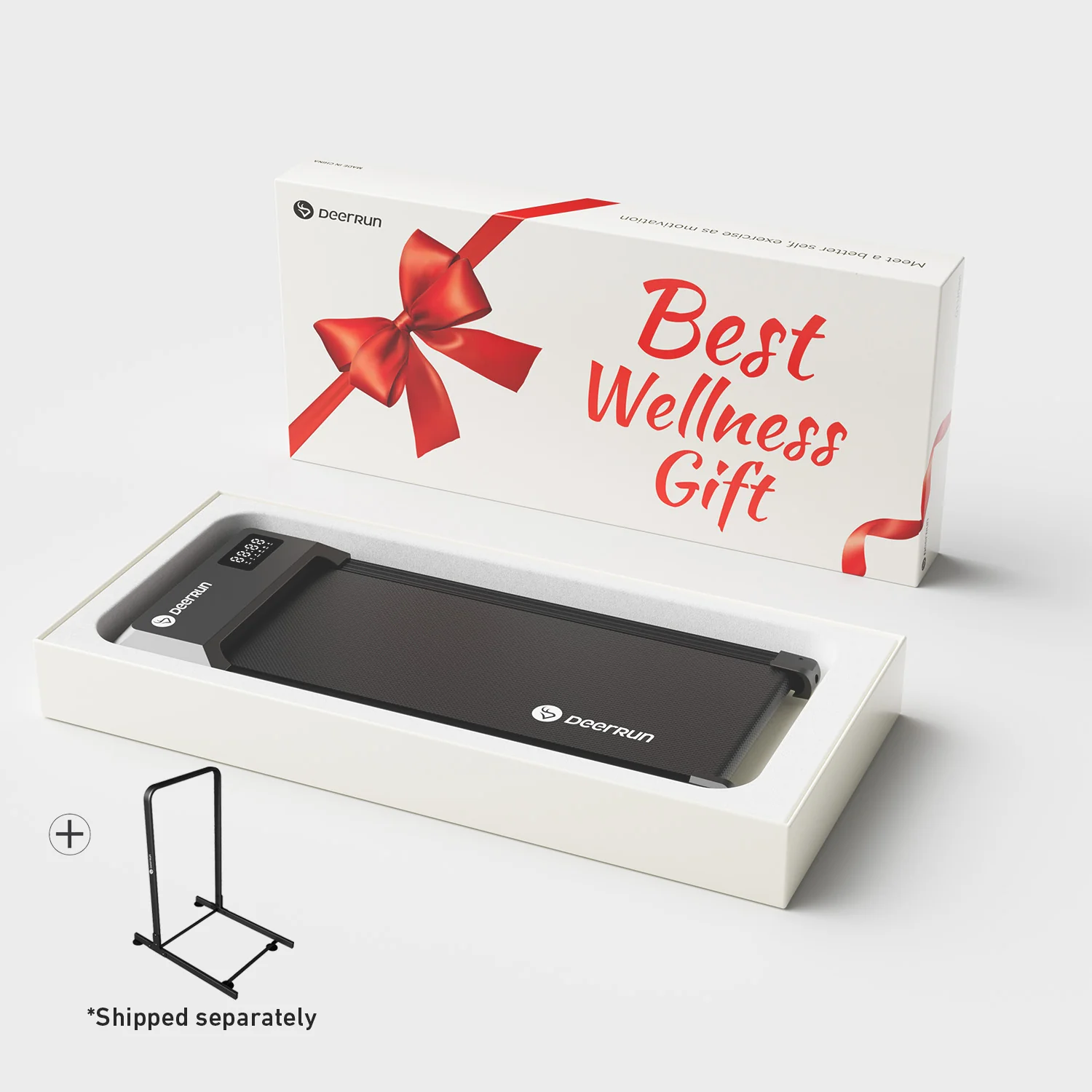 DeerRun Q1 Urban Mini loopband voor onder het bureau met afstandsbediening