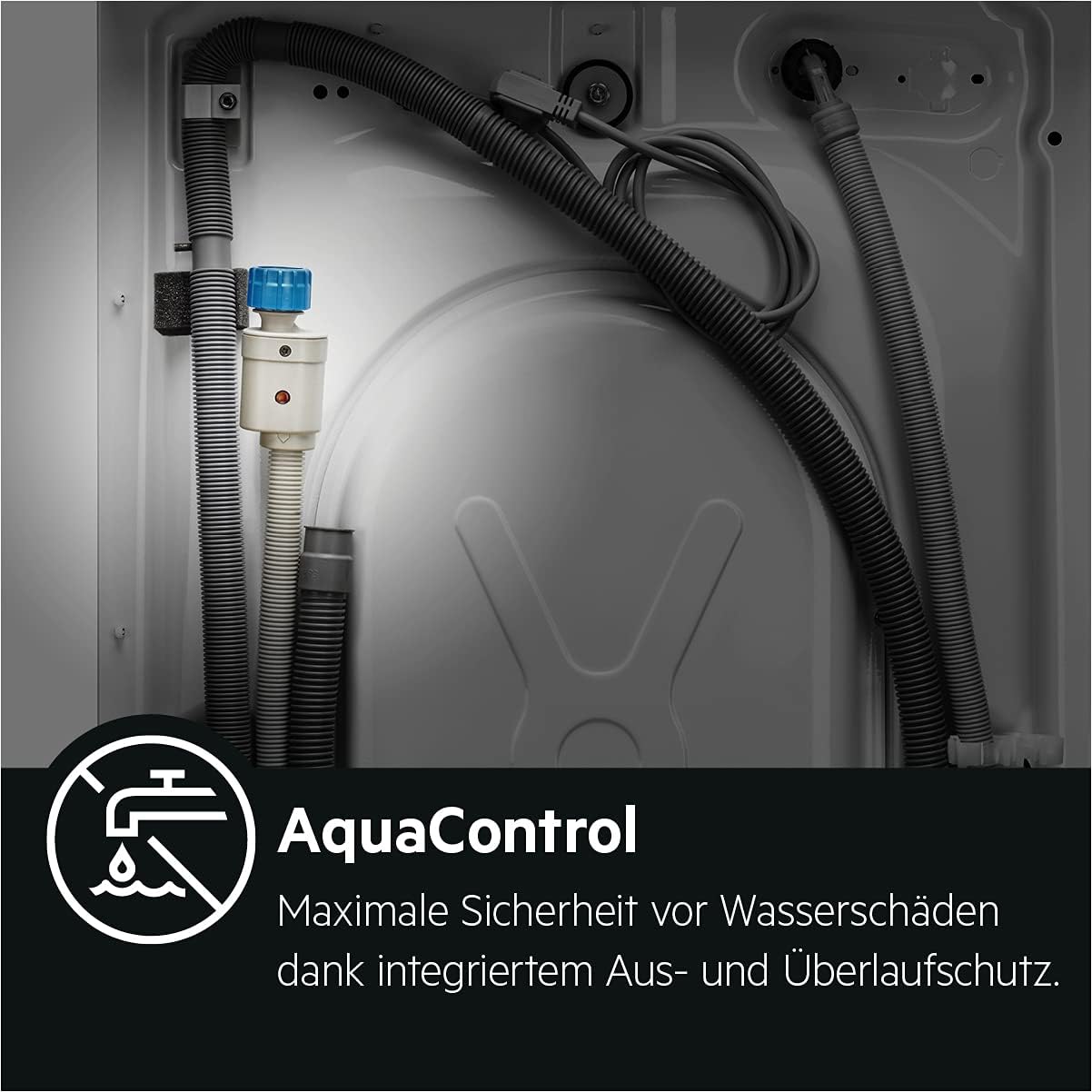 AEG L7WBA60680 Waschtrockner / DualSense - schonende Pflege / 8 kg Waschen / 5 kg Trocknen / D / energiesparend / Mengenautomatik / Nachlegefunktion / ProSteam - Auffrischfunktion / 1600 U/min