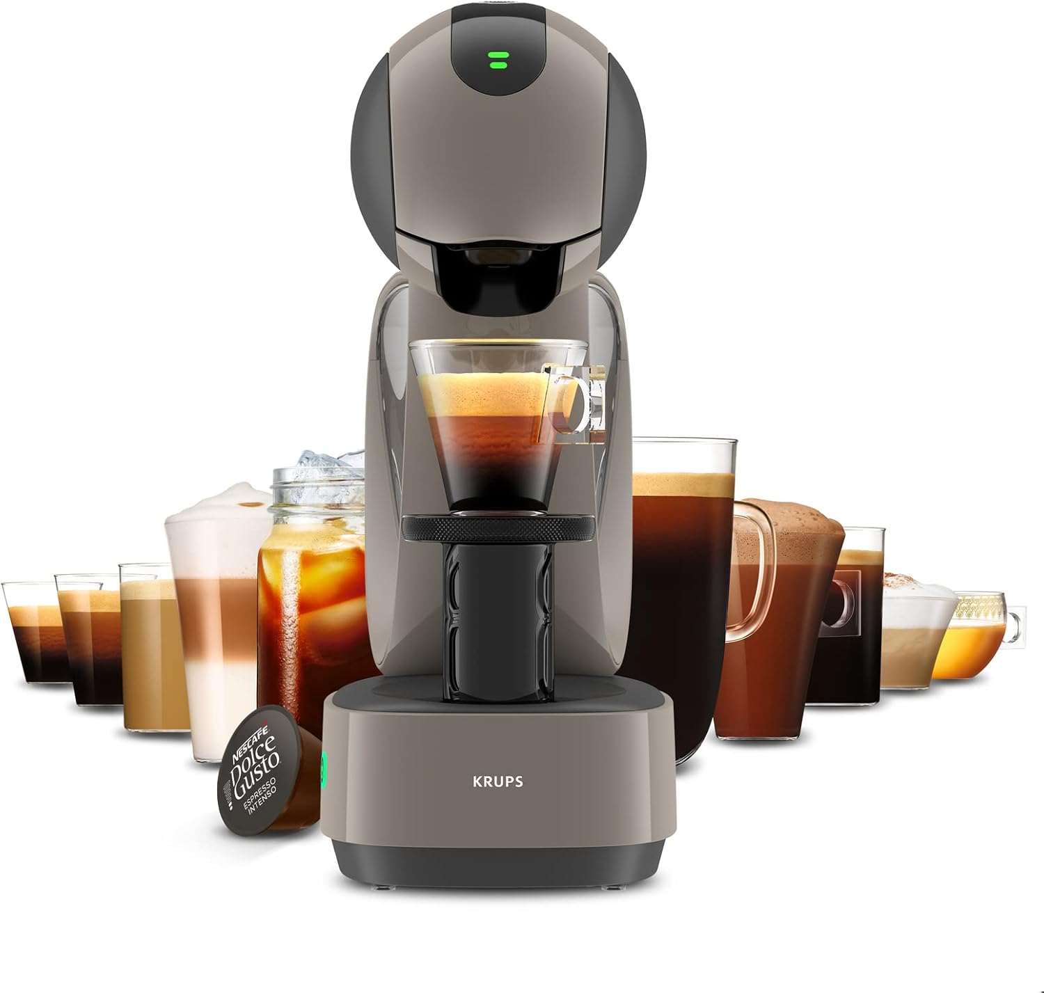 Krups Infinissima Touch KP270AP16, Coffee Machine, Gray