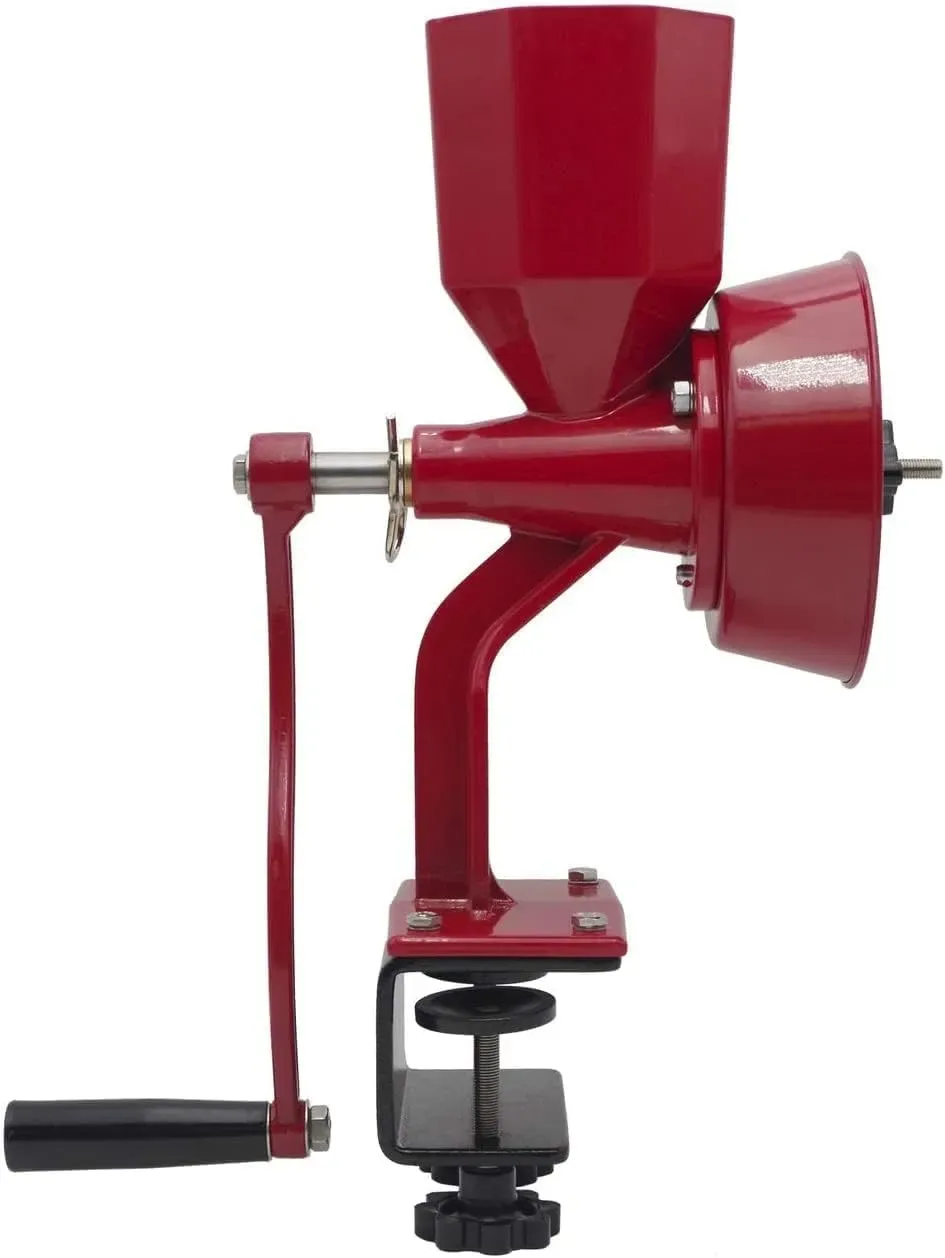 Manual Manual Grain Mill Red Miracle Primary Deluxe Dry and Oily grain   Kitchen flour mill, wheat stone mill