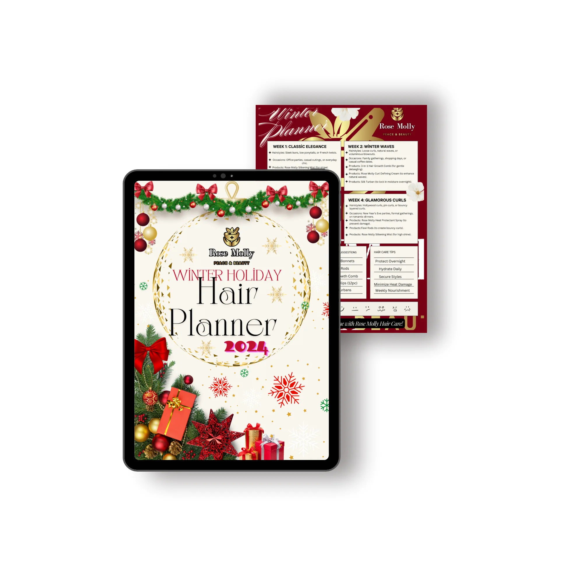 Winter Hair Care Planner