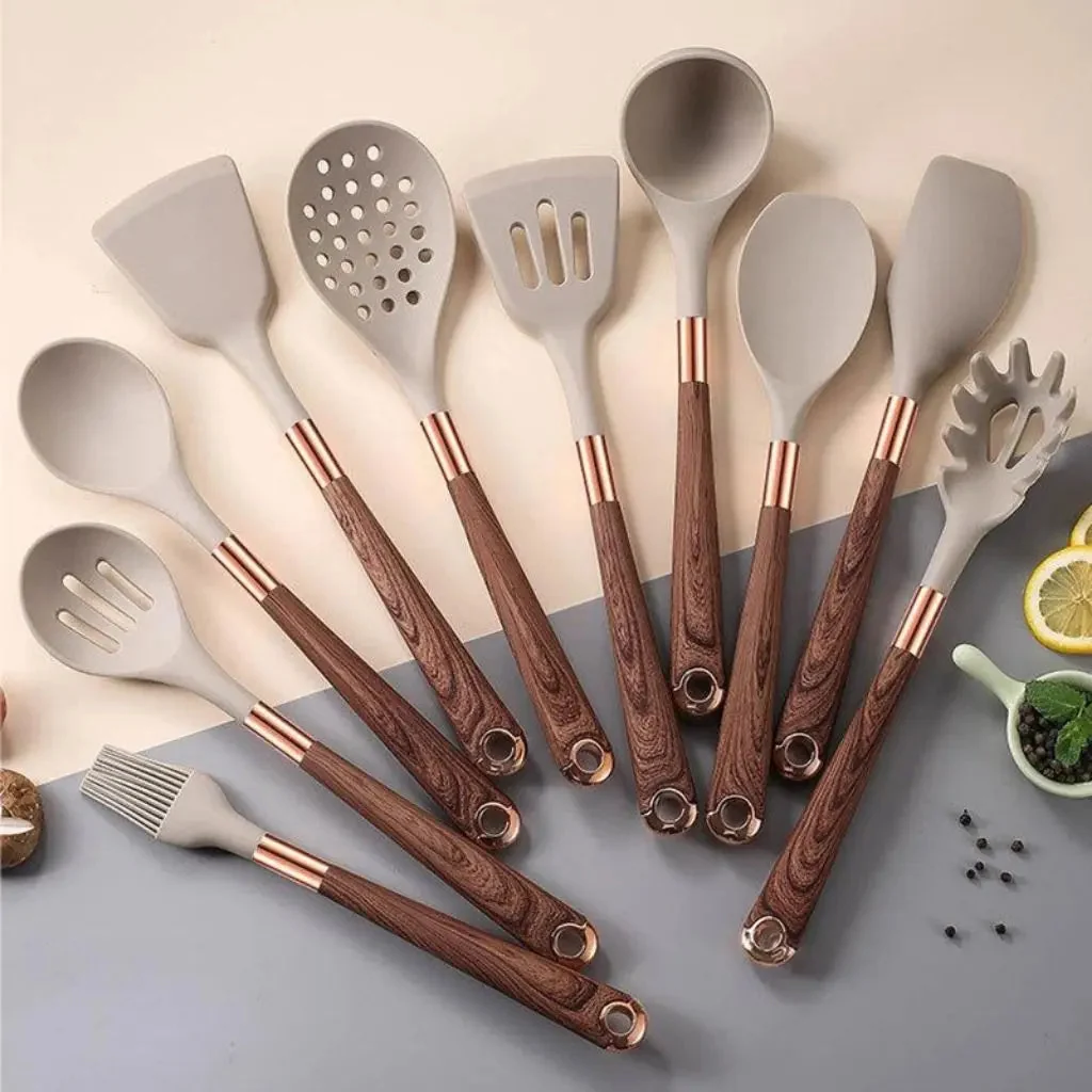 11-teiliges Silikon-K��chenhelfer-Set