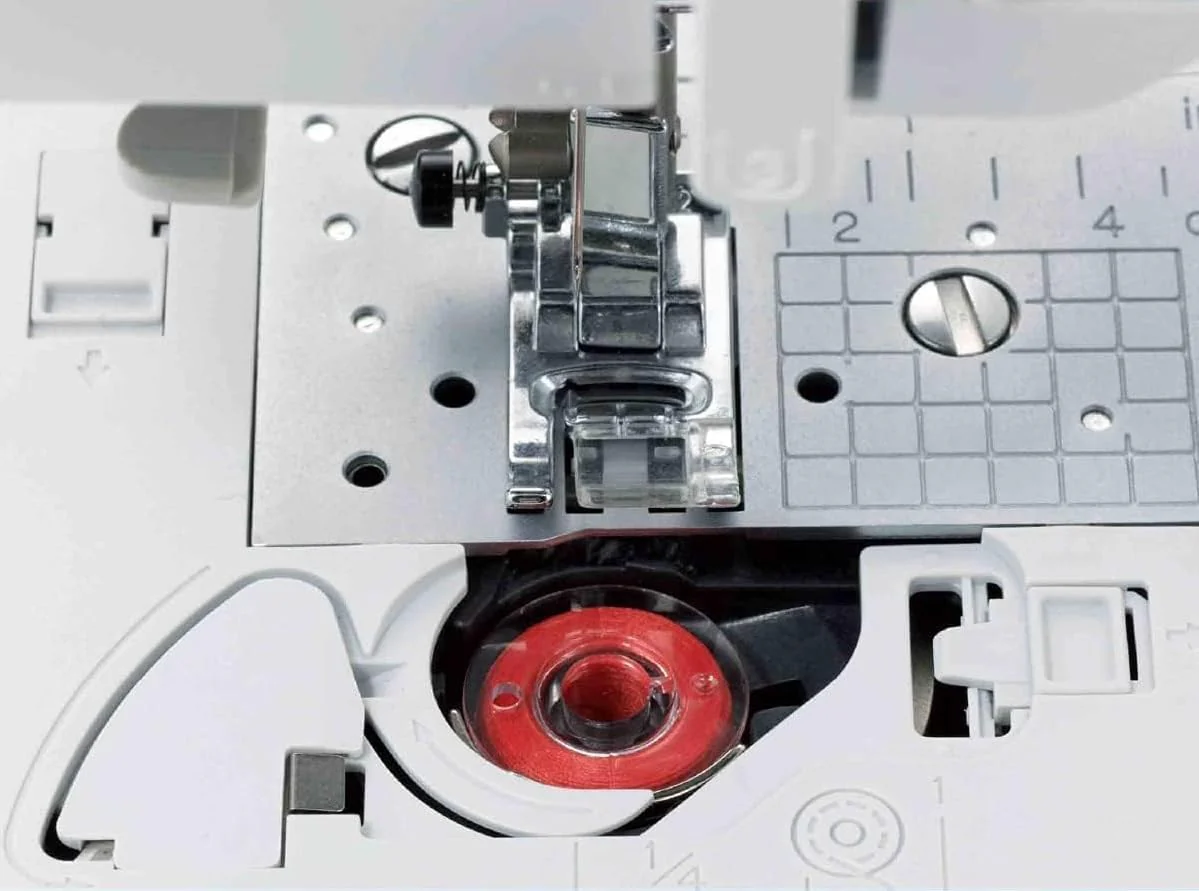 Brother Sewing and Quilting Machine, Computerized, 165 Built-in Stitches, LCD Display, Wide Table, 8 Included Presser Feet, White, 20x12x17