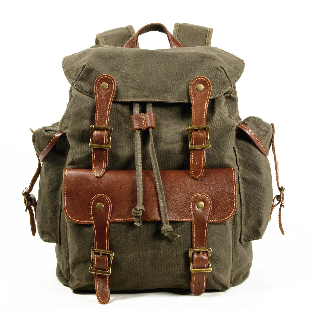 Old School Canvas Backpack