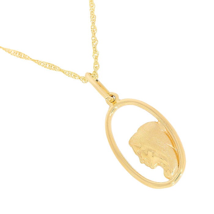 Złoty medalik Próby 585