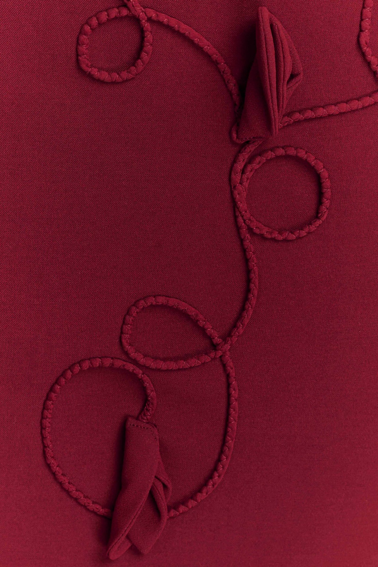 meshki Skyler Suiting Embroidered Mini Dress