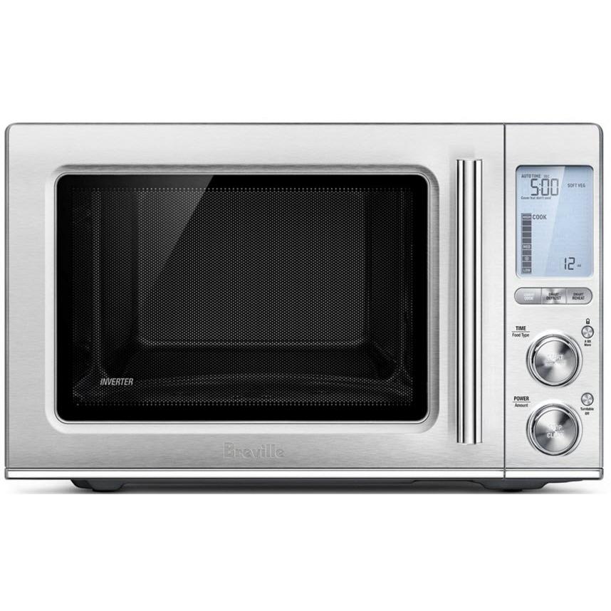 2025 Breville Smooth Wave Magnetron �C Sensor iQ? Technologie, Vermogensgladheidsinverter en 15 Slimme Voorinstellingen