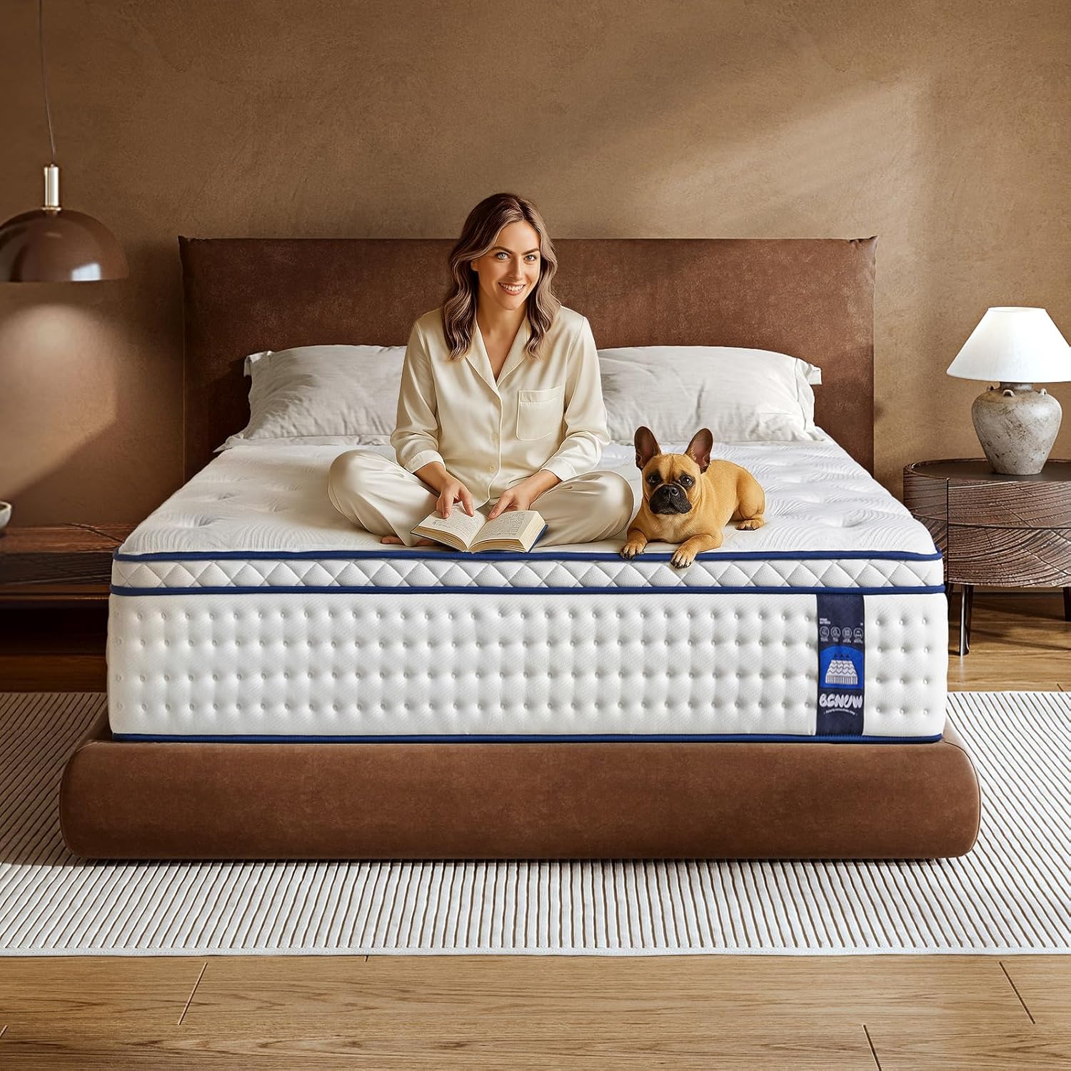 King Size 14-Inch Hybrid Mattress – Medium Firm Support