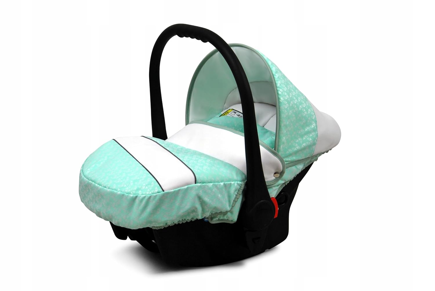 BabyLux® Bambimo Kinderwagen Set 3 in 1 - White Lux - incl. Babywanne, Buggy Sportsitz, Auto-Babyschale - Autositz - Kinderwagenset - Kombikinderwagen mit Wickeltasche, Regenschutz usw.