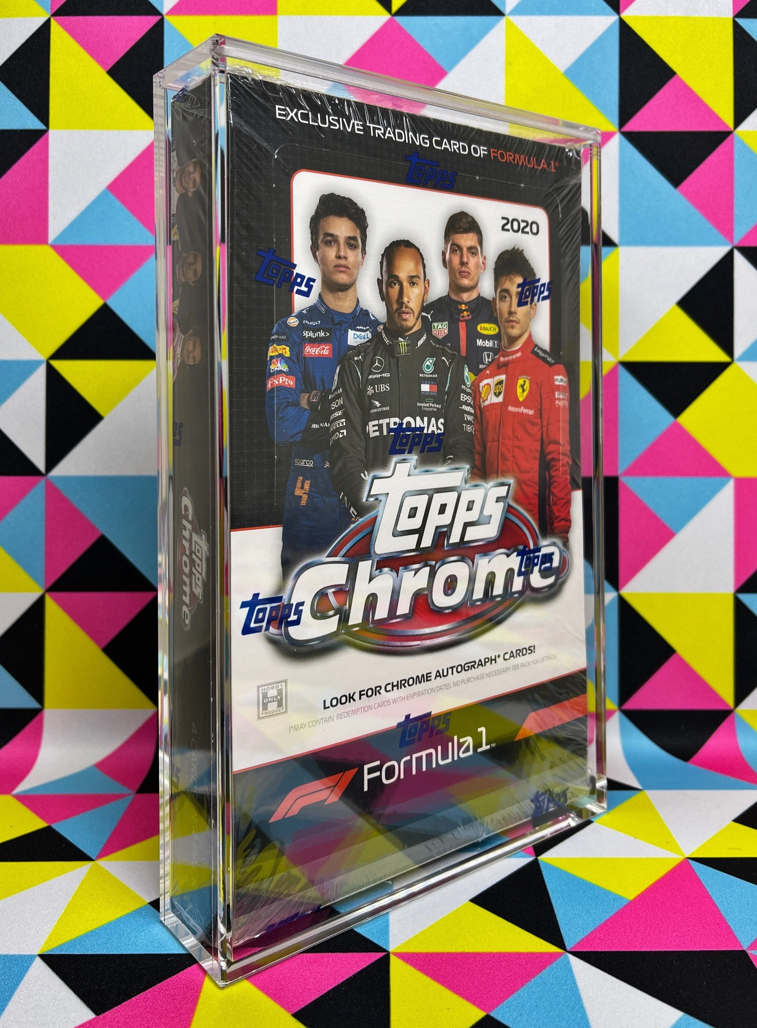 Acrylic Protective Case For Topps Chrome Hobby Boxes 24ct