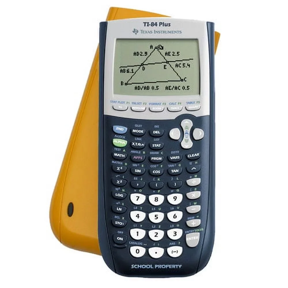 Texas Instruments TI-84 Plus School Property EZ SPOT Grafische Rekenmachine �C Enkelvoudig
